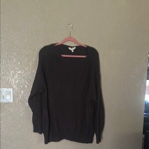 Terra sky Women's Black Sweater large or XL